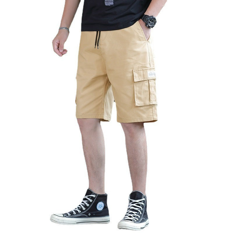 Loose Men's Sports Casual Working Pants Thin Fifth Pants