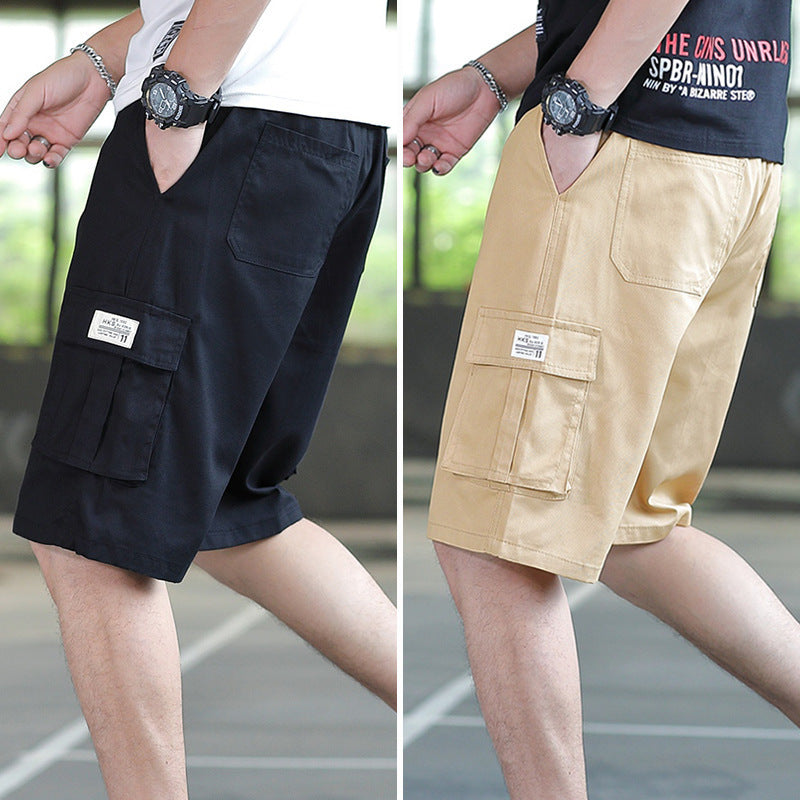 Loose Men's Sports Casual Working Pants Thin Fifth Pants